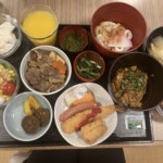 ドーミインの朝食…食べ過ぎである